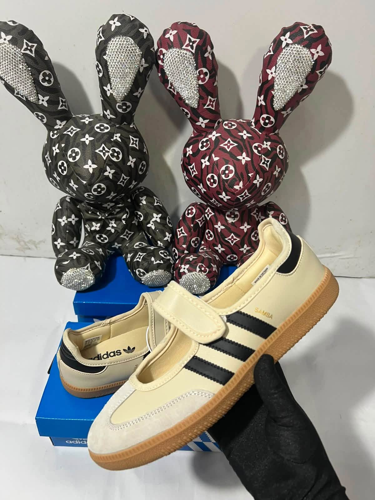 Adidas Samba Jane Collection - Beige & Yellow